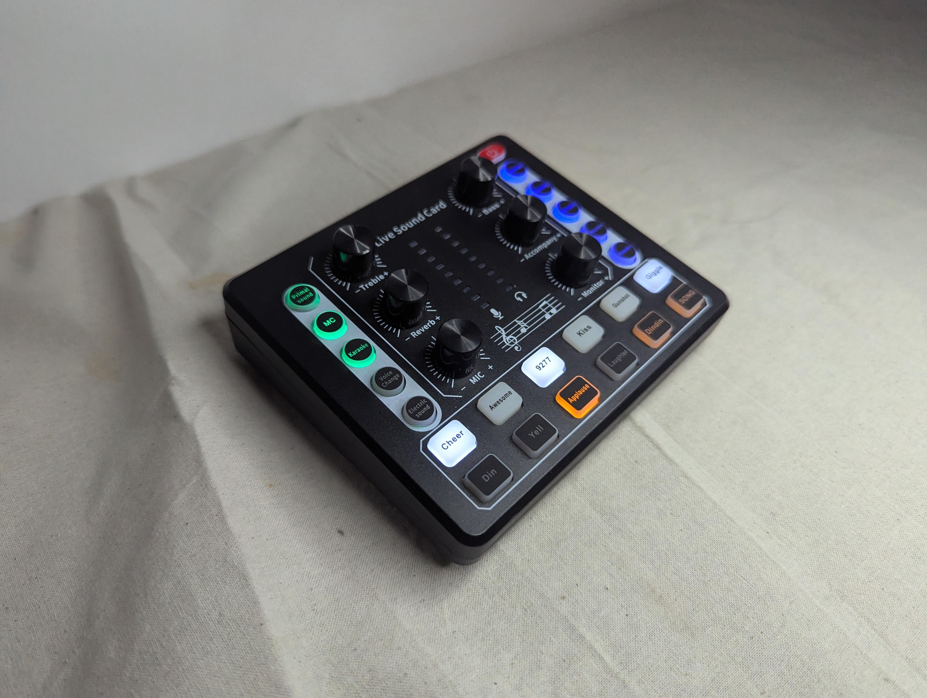 M8 Live Sound Card Audio Interface